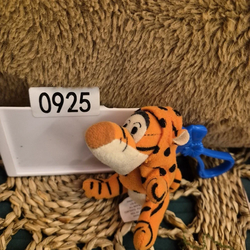 ✅2000 McDonald's Disney The Tigger Movie Plush Keychain Backpack Clip#️⃣0925